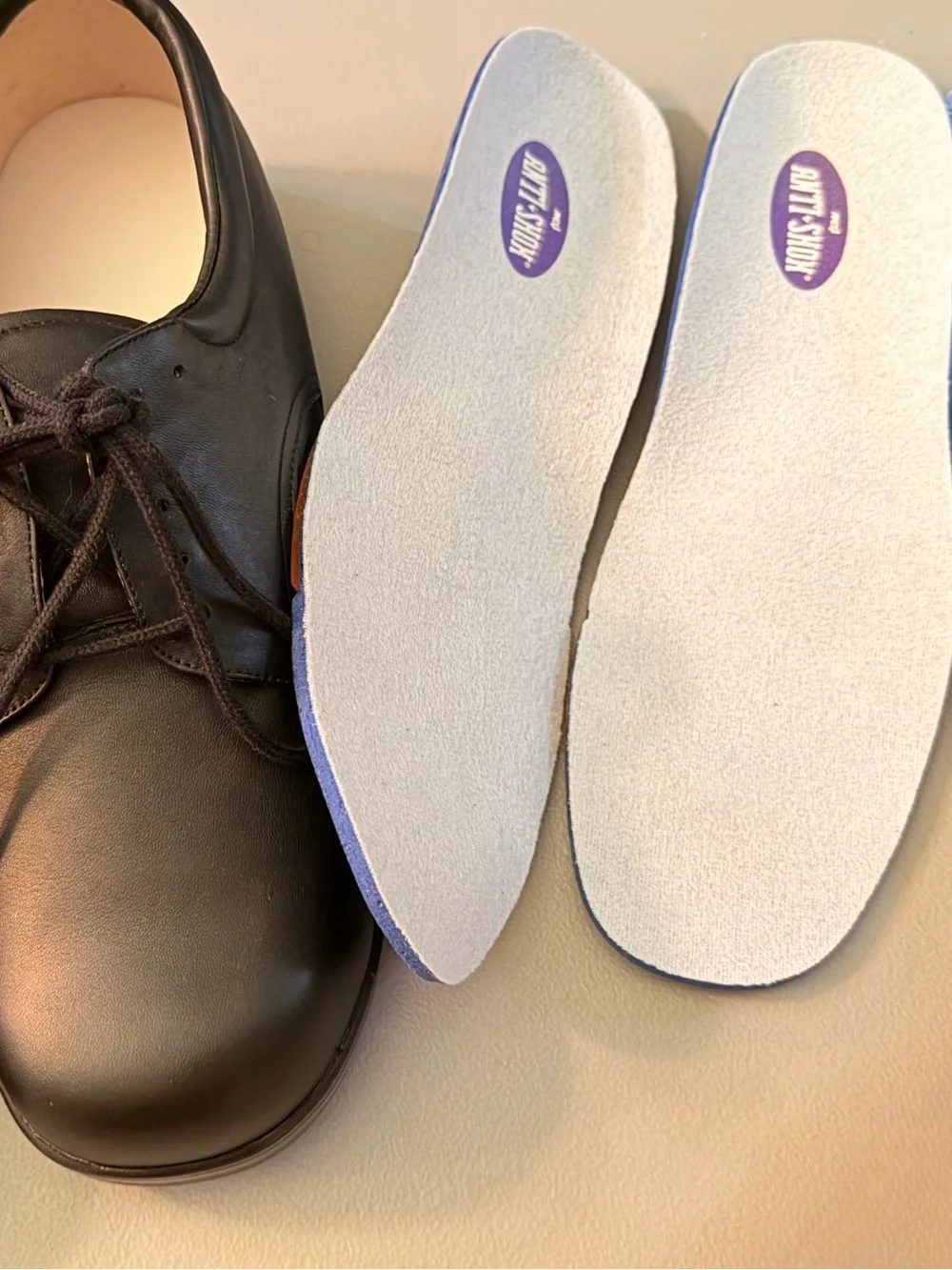 ARV $110.95 NIB Size 10W Men’s Apex Ambulator B2000 Oxford Black Tie Ortho Shoes